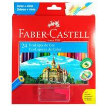 Lápis de Cor 24 Cores Faber Castell - Faber-Castell