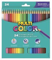 Lápis de Cor 24 Cores Multicolor - Faber Castell
