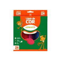 Lápis de Cor 24 Cores Sextavado Leo&Leo Lapis de Cor 24 Cores Sextavado Leo&Leo Lápis de Cor 24 Cores Sextavado Leo&Leo Lapis de Cor 24 Cores Sextavado Leo&Leo