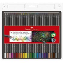 Lápis de Cor 24 Cores SuperSoft Faber-Castell