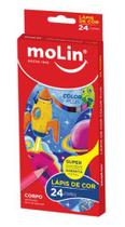 Lápis de cor 24 und - Color Plus - moLin - Macrozão