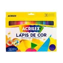Lápis de Cor 36 Cores Acrilex Lápis de Cor 36 Cores Acrilex