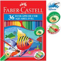 Lápis de Cor 36 Cores Aquarelavel Faber-castell - Faber Castell