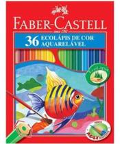 Lápis de Cor 36 Cores Aquarelavel Faber-castell - Faber Castell