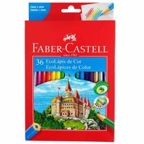 Lápis de cor 36 cores Linha Vermelha Faber Castell