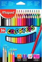 Lápis de cor 36 cores maped