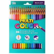 Lápis de Cor 36 Cores Multicolor