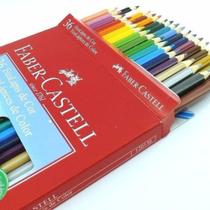 Lápis de cor 36 cores sextavado Faber Castell Lápis de cor 36 cores sextavado Faber Castell