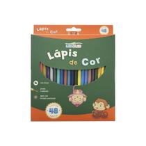 Lápis de Cor 48 Cores - Leo e Leo