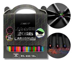 Lapis De Cor 50 Cores Carbon Soft Macio Leonora Marcação Mar