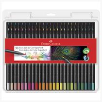 Lapis De Cor 50 cores Faber Castell Super Soft Ecolapis