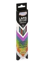 Lápis De Cor 6 Cores Metálicas BRW LP0026 Lapis De Cor 6 Cores Metalicas BRW LP0026 Lápis De Cor 6 Cores Metálicas BRW LP0026 Lapis De Cor 6 Cores Metalicas BRW LP0026