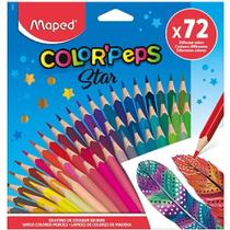 Lápis De Cor 72 Cores Color Peps Star 832072Zv Maped 32904