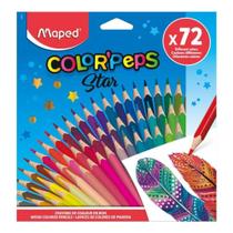 Lápis de Cor 72 Cores Color Peps Star Maped