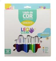 Lápis De Cor Antibacteriano Leo Clean C/24 Cores- Leonora Ref. 72113 Lapis De Cor Antibacteriano Leo Clean C/24 Cores- Leonora Ref. 72113 Lápis De Cor Antibacteriano Leo Clean C/24 Cores- Leonora Ref. 72113 Lapis De Cor Antibacteriano Leo Clean C/24 Cores- Leonora Ref. 72113