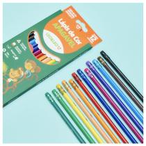 Lapis de Cor Apagavel 12 Cores leo leo Lapis de Cor Apagavel 12 Cores leo leo