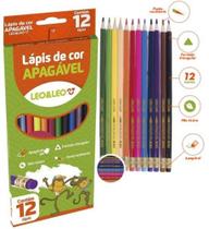 Lapis de cor apagavel com 12 cores - 72101 - LEO&ampLEO