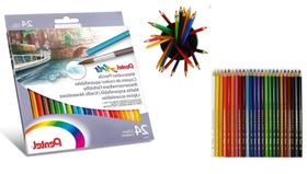Lápis de cor AQUARELÁVEL 24 Cores - PENTEL Arts