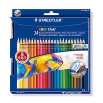 Lápis de cor Aquarelável 24 Cores Staedtler
