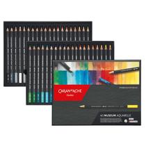 Lápis de Cor Aquarelável Caran D'Ache Museum 40 Cores
