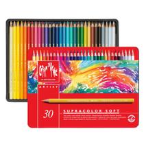 Lápis de Cor Aquarelável Caran D'Ache Supracolor 30 Cores