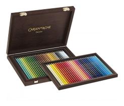 Lápis De Cor Aquarelável Caran D'ache Supracolor 60 Cores