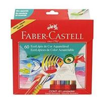 Lapis De Cor Aquarelavel Ecolapis 60 Cores Faber-Castell