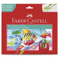 Lápis de Cor Aquarelável Faber Castell 60 Cores