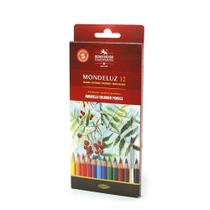 Lápis de Cor Aquarelável Koh I Noor Mondeluz Art 12 Cores