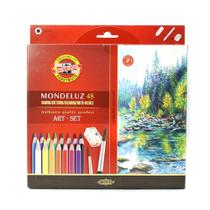 Lápis de Cor Aquarelável Koh I Noor Mondeluz Art 48 Cores