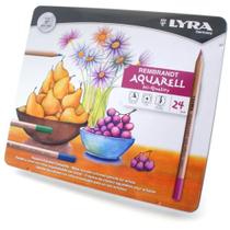Lápis De Cor Aquarelável Lyra Rembrand Aquarell C/24 Cores 2011240