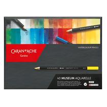 Lápis de Cor Aquarelável Museum Caran D'ache com 40 Cores