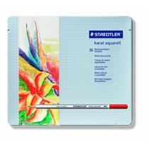 Lápis de Cor Aquarelável Staedtler Karat 36 Cores