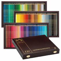 Lápis De Cor Aquarelavel Supracolor 120Cores - Caixa Madeira