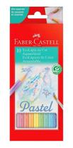 Lapís de Cor Aquarelável Tons Pastel Faber-castell 10 Cores Faber Castell