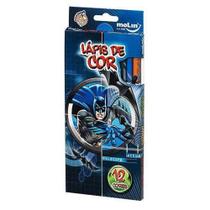 Lapis de cor Batman 12 Cores - Molin