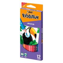 Lápis de Cor Bic Evolution 12 Cores