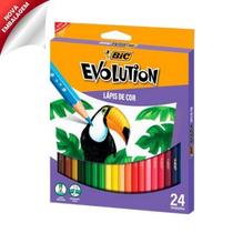 Lapis de cor BIC Evolution 24 cores Lapis de cor BIC Evolution 24 cores