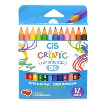 Lápis de Cor BIG CIS Criatic - 12 Cores Lápis de Cor BIG CIS Criatic - 12 Cores