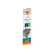 Lápis de Cor BRW Tons Neon 06 Cores Lápis de Cor BRW Tons Neon 06 Cores