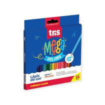 Lápis de Cor c/24 Mega - Tris Lápis de Cor c/24 Mega - Tris