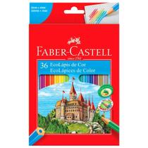Lapis De Cor C/ 36 Cores Ecolápis Faber Castell