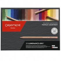 Lápis de Cor Caran d'Ache Luminance Portrait 20 Cores Lápis de Cor Caran d'Ache Luminance Portrait 20 Cores
