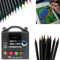 Lápis De Cor Carbonline 100 Cores Macio Para Pintar Leo E Leo