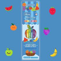 Lápis de Cor Cheirinho 8 cores c/ Cheiro de Frutas Decorado Perfumado - TILIBRA