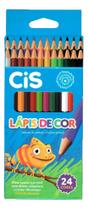 Lapis de cor cis com 24 cores 2,6mm suave - Lapis de cor cis com 24 cores 2,6mm suave -