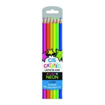 Lápis de cor cis criatic neon