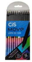 Lápis de Cor Cis Move - Estojo com 12 Cores