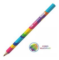Lápis De Cor Cis Multi Color Jumbo Arco Iris Colorido Big