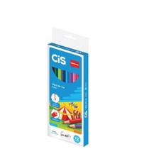 Lápis de cor Color com 12 cores - CIS